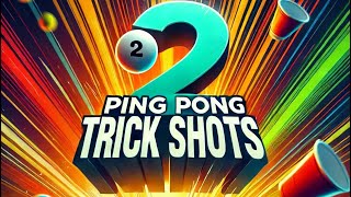 Ping pong trick shots 2 [upl. by Kappel]