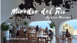 Mirador del Rio  Lanzarote  Walkthrough ASMR in 4K [upl. by Ellenid]