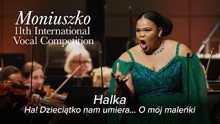 Nombulelo Yende – HALKA Moniuszko – 11TH MONIUSZKO VOCAL COMPETITION – Polish National Opera [upl. by Bevus]