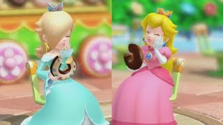 Mario Party 10  Rosalina vs Peach  Haunted Trail [upl. by Arayc]