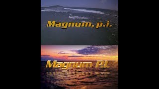 Magnum PI 2018 Opening Intro 1980s style [upl. by Tichon870]