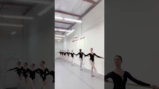 Teaching the Battement Jeté at the barre Osipova Ballet Academy California [upl. by Cohleen]