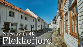 【4K】 Flekkefjord A walk around one of the most amazing towns in Southern Norway [upl. by Regine]