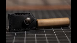 A Sheath for my Skiving Knife [upl. by Ahsekel]