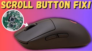 Logitech G PRO x Superlight Scroll Button FIX [upl. by Orelia]