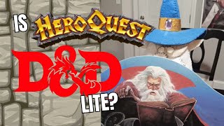 Is HeroQuest DND Lite [upl. by Nyladnek502]