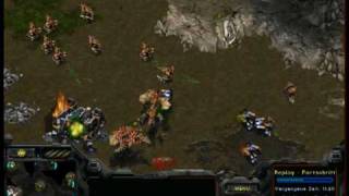 StarCraft Tutorial Zerg VS Terran 3Hatch Muta [upl. by Tia]