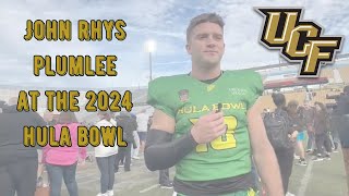 UCF QB John Rhys Plumlee at the Hula Bowl [upl. by Nirmak622]