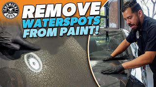 Waterspots on car paint wont come off Try this  Chemical Guys [upl. by Brigit247]