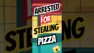 Got Arrested for Stealing Pizza from a Police Station shorts funny [upl. by Ecnarolf]