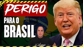 TRUMP VENCEU E KAMALA CHOROU  BRASIL QUE SE CUIDE  IVAN MAIA [upl. by Etnaik]