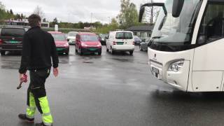 Agder Storbilskole Daglig kontroll 2017 Scania Higer buss [upl. by Celinda]