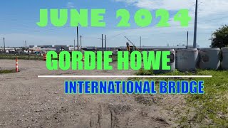 Gordie Howe International Bridge Connection  Detroit Michigan [upl. by Ute]