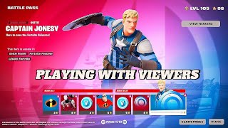 Fortnite live playing with subscribers [upl. by Lessig]