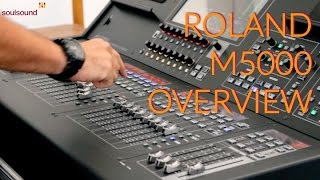 Roland M5000 Overview HD [upl. by Onid]