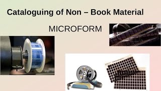 Cataloguing of Microform  Non  Book Material  Advance Cataloguing  AACR II [upl. by Epuladaug905]