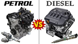 PETROL vs DIESEL Engines  An indepth COMPARISON [upl. by Cnahc]