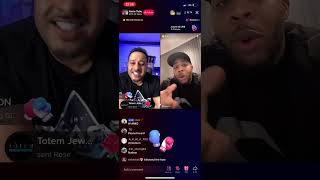 Amio talio and bouncerplaydirty heated argument on TikTok THE WHOLE LIVE [upl. by Georgeta578]