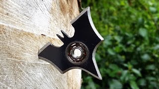 BATMAN Batarang  Fidget Spinner  Pocket Size  BrainfooTV [upl. by Nnaeerb]