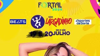 BLOCO LARGADINHO CLAUDIA LEITTE Segunda Volta  SABADO FORTAL2024 [upl. by Yerffoeg]