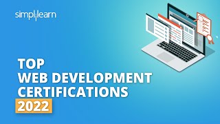 Top Web Development Certifications 2022  Top Web Development Certifications  Shorts  Simplilearn [upl. by Amaris997]