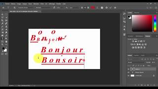 Comment écrire du texte dans Photoshop [upl. by Nava]