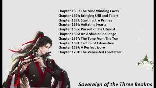 Chapters 16911700 Sovereign of the Three Realms Audiobook [upl. by Ahsii]