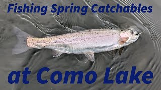 Fishing Spring Catchables at Como Lake [upl. by Curley]