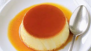 3 Ingredients  Caramel Pudding without oven [upl. by Alliuqet50]