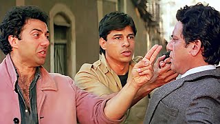 अगर तुम मुझे ज़िंदा छोड़ोगे बहुत पछताओगे Sunny Deol Dhamakedar Action  Amrish Puri  Ghayal Scene [upl. by Abigael389]