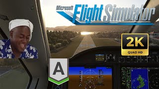 MSFS Saint Barthelemy TFFJ  Landing Challenge  TBM 930  Badge A [upl. by Etnomal]