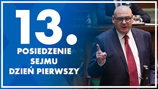 13 posiedzenie Sejmu  dzień pierwszy 12 czerwca 2024 r [upl. by Sergeant]