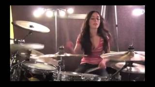 The amazing female drummer MEYTAL COHEN DRUM SOLO HOTTT HD 2015 [upl. by Ytsirk963]