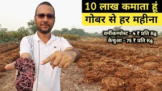 25 लाख सालाना की नौकरी छोड़ Vermicompost Business से कमा रहे हैं करोड़ों  Zero Budget Vermicompost [upl. by Melisandra]