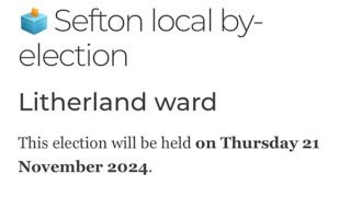 Sefton Local ByElection Litherland Ward November 21 2024 [upl. by Llet]