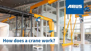 How does a crane work  ABUS Crane Systems [upl. by Norval412]