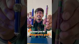 SPINNER PEN VS MAGNETIC PEN 🤯 shorts funny pen [upl. by Let]