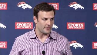 Broncos TV Denver Broncos New Wideout Wes Welker Gets Introduced In Denver [upl. by Ahsaei]