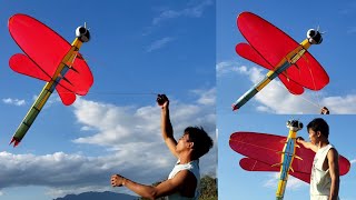 DRAGON FLY FLYING TEST  SARANGGOLA NA TUTUBI ‼ [upl. by Rimaj]