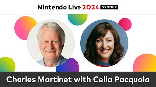 QampA with Mario Ambassador Charles Martinet with Celia Pacquola  Nintendo Live 2024 SYDNEY Day 1 [upl. by Ury]