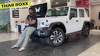 5 Door AllNew Thar Roxx Finally Here  Comfort Price Features  Review [upl. by Schilt12]