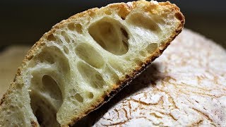 Ciabatta Bread Recipe｜90hydration｜10olive oil [upl. by Eyot]