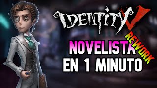 NOVELISTA EN 3 MINUTOS 📓 NUEVO Como usar a Orpheus Jugabilidad Build  IDENTITY V ESPAÑOL [upl. by Herates]