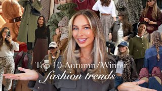 TOP 10 AUTUMN FASHION TRENDS 2024  wearable trends for fall [upl. by Farron836]