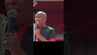 Julius Malema says he’s not desperate to be president [upl. by Yahs]