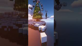 Minecraft Jump and Run Gameplay TIKTOK Format  60fps 1440p HD  No Ads No Credits CHRISTMAS [upl. by Nelleh]