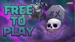 BEST F2P GRAVEYARD DECK TO PUSH TROPHIES IN CLASH ROYALE [upl. by Caterina]