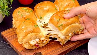 Chicken Cheese Sliders Recipe Without Oven  Chicken Sliders [upl. by Kcirdled]