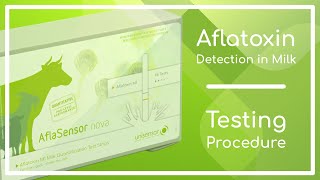 AflaSensor nova  Testing Procedure for Aflatoxin Detection in Milk [upl. by Sorilda917]