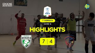 Briconow AradeoFerrandina 74  HIGHLIGHTS Serie B [upl. by Elroy]